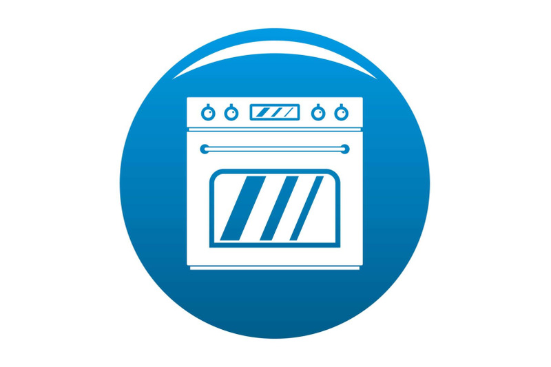 big-gas-oven-icon-vector-blue