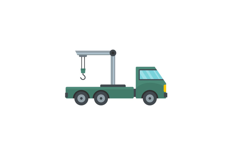 industrial-crane-icon-flat-style