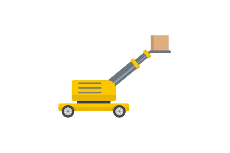 big-crane-icon-flat-style