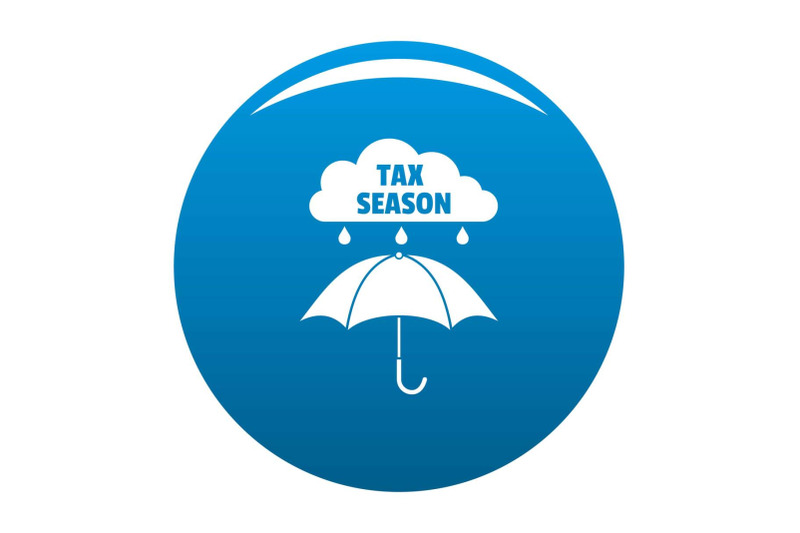 tax-season-icon-vector-blue