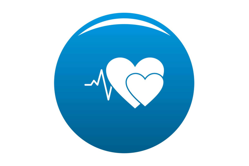 cardiology-icon-vector-blue