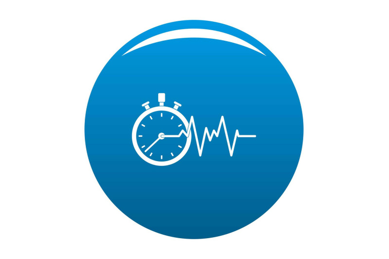 encephalogram-icon-vector-blue