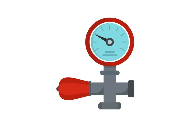 water-pipe-icon-flat-style