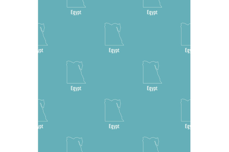 egypt-map-thin-line-vector-simple