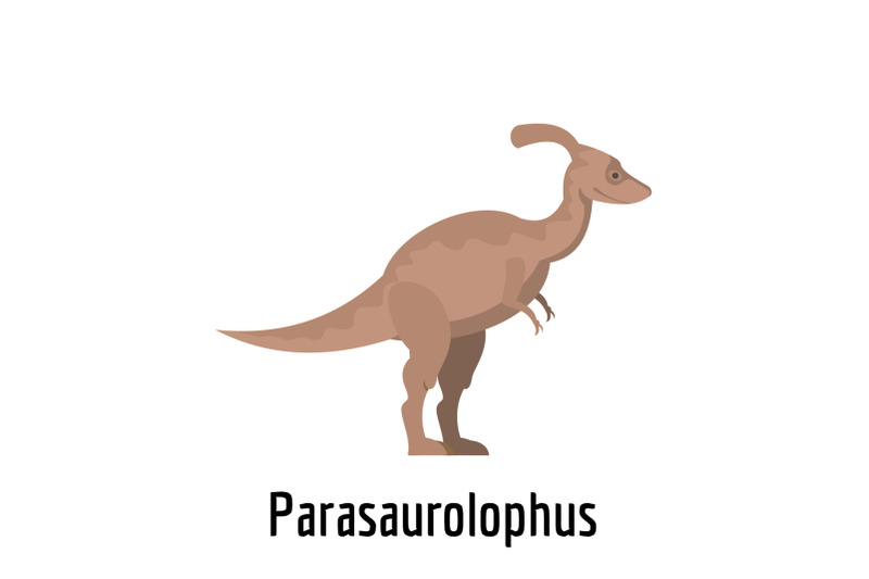 parasaurolophus-icon-flat-style
