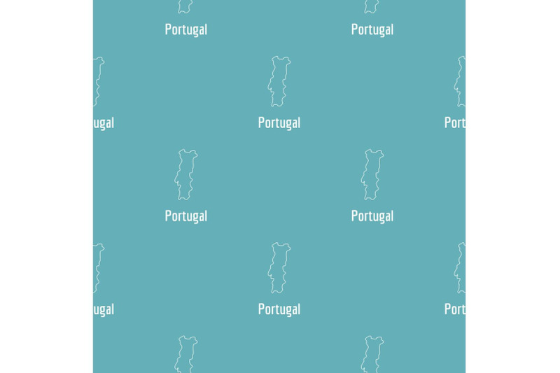 portugal-map-thin-line-vector-simple