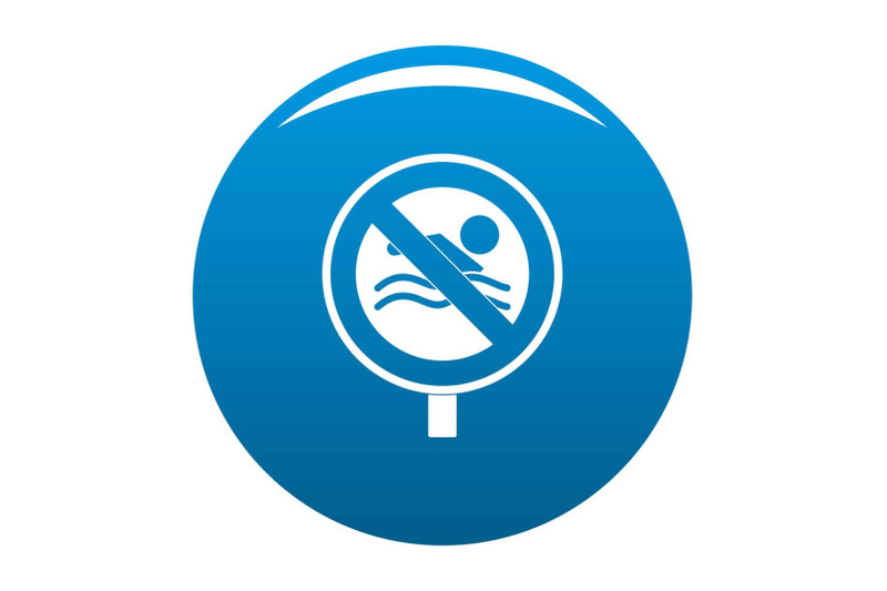 no-swimming-icon-vector-blue