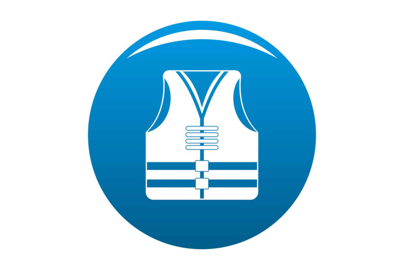 rescue-vest-icon-vector-blue