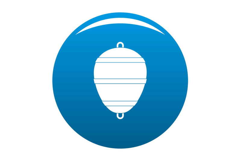 bobber-icon-vector-blue