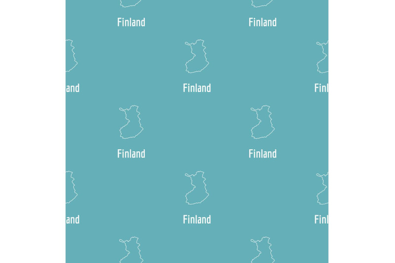 finland-map-thin-line-vector-simple