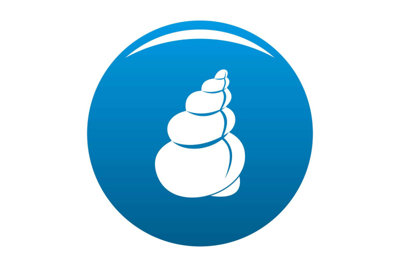 twisted-shell-icon-vector-blue