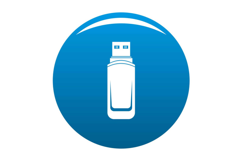 mini-flash-drive-icon-vector-blue