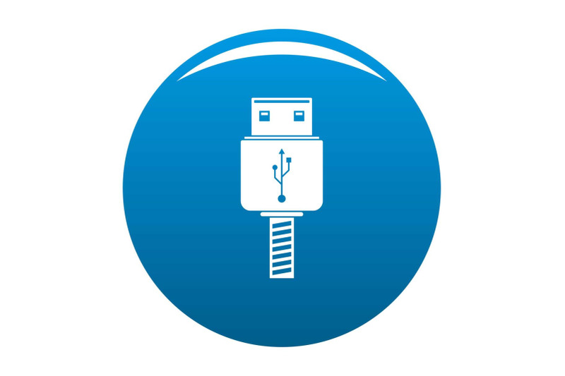 memory-flash-drive-icon-vector-blue