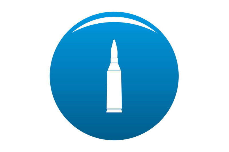 thin-cartridge-icon-vector-blue