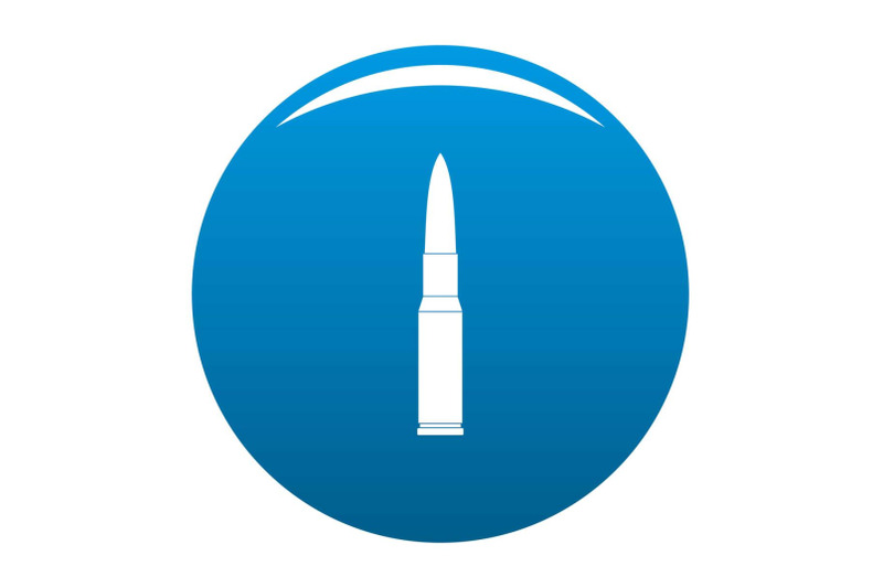 ammunition-icon-vector-blue