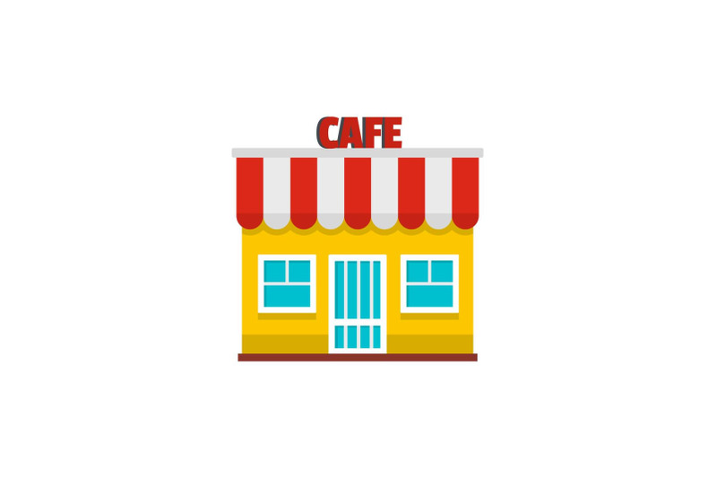 cafe-icon-flat-style