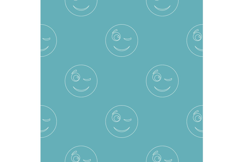 winks-smile-pattern-vector-seamless