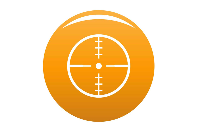thing-radar-icon-vector-orange