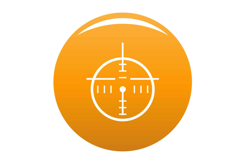 police-radar-icon-vector-orange