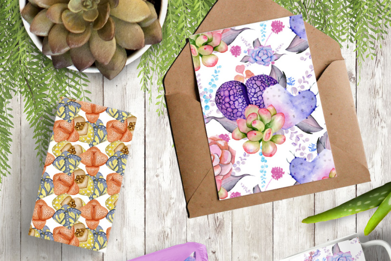 digital-paper-pack-waterclor-seamless-pattern-watercolor-backgrounds-floral-scrapbook-paper-wedding-floral-diy-pack-succulent-clip-art