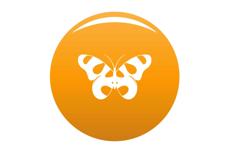 flying-butterfly-icon-vector-orange