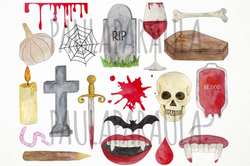 watercolor-vampire-clipart-gothic-clipart-halloween-clipart-blood