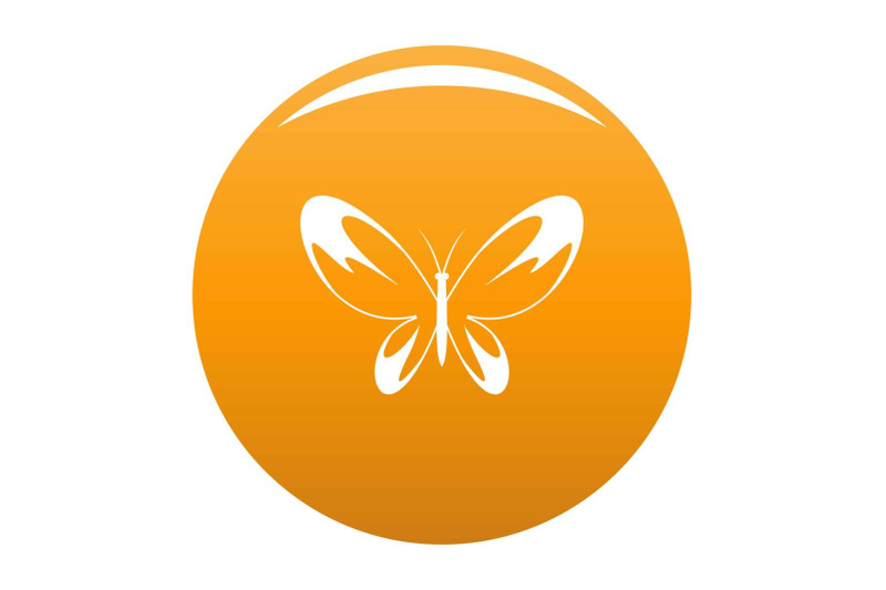 wide-wing-butterfly-icon-vector-orange