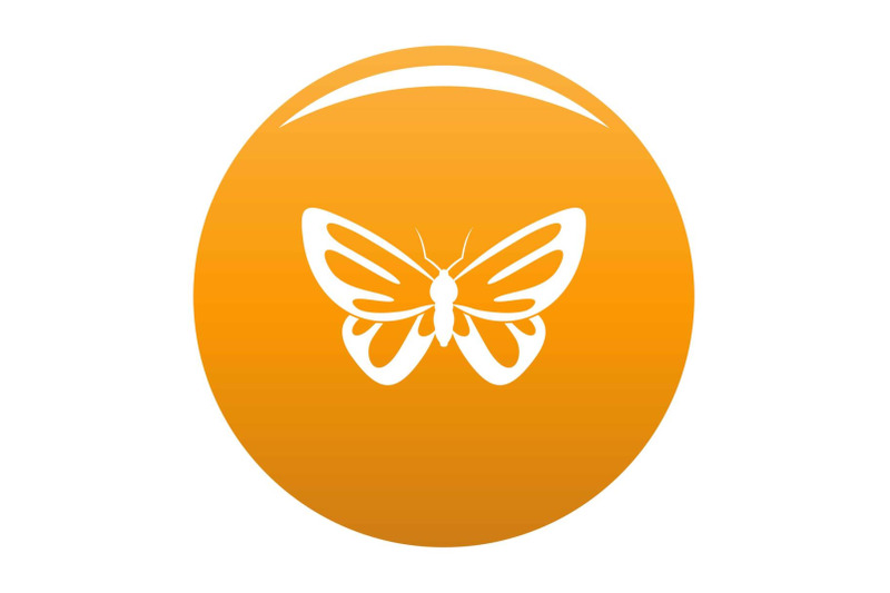 exotic-butterfly-icon-vector-orange