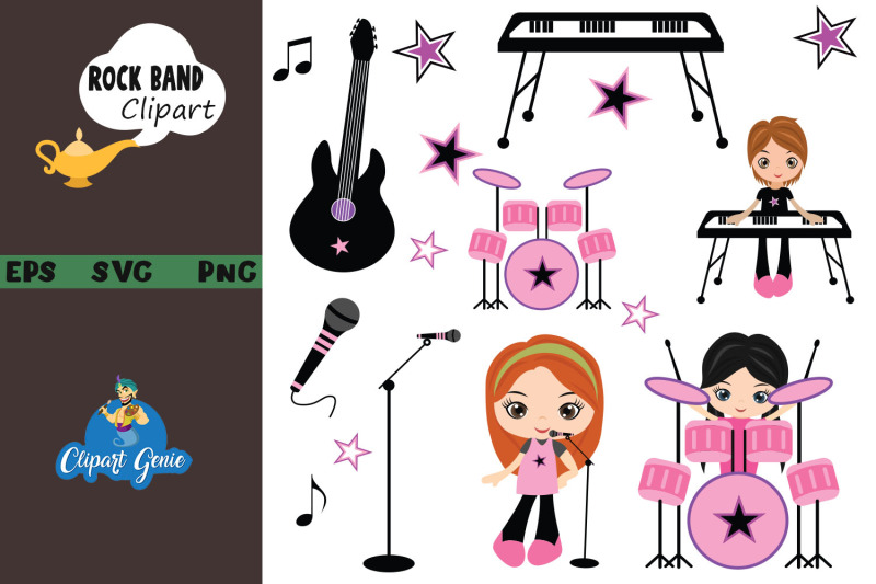 rock-band-clipart-amp-svg