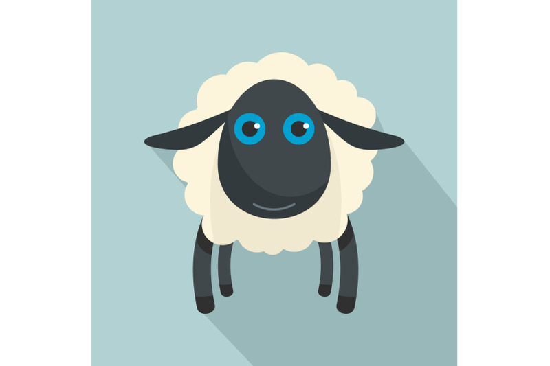 black-sheep-icon-flat-style