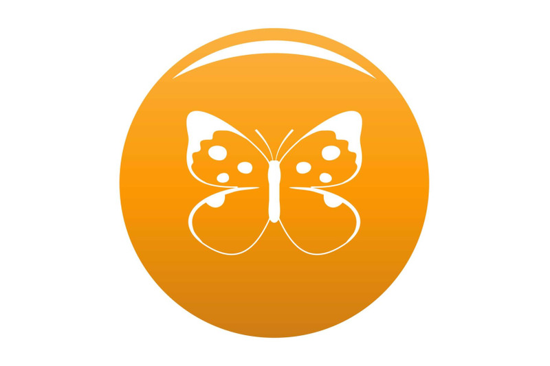 big-butterfly-icon-vector-orange