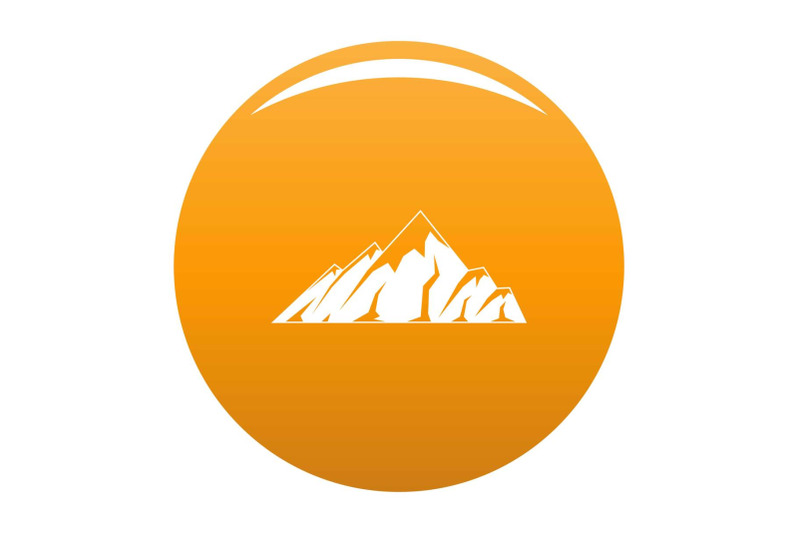 alpine-mountain-icon-vector-orange
