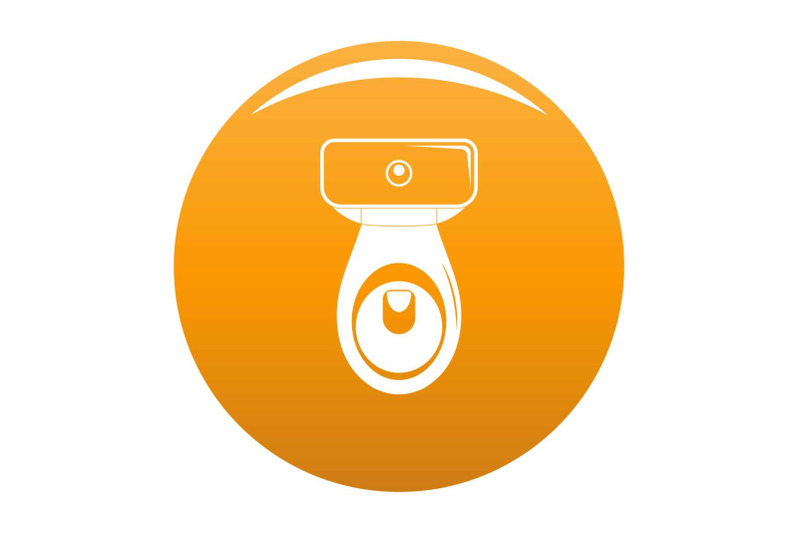 restroom-icon-vector-orange