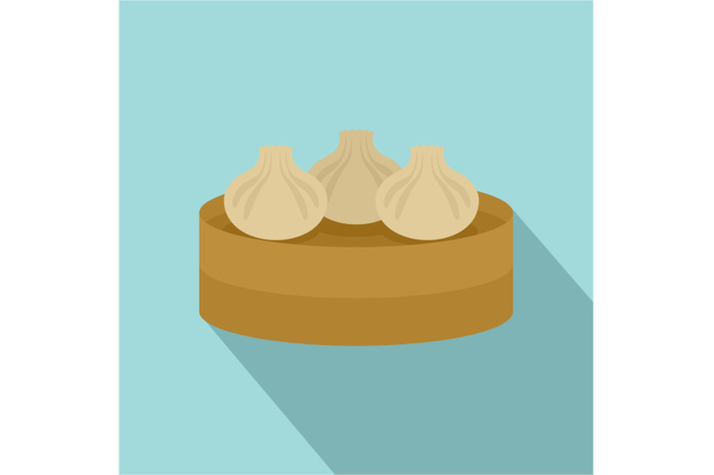 traditional-taiwan-cake-icon-flat-style