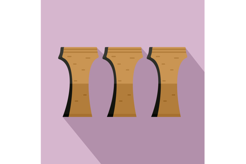 longteng-bridge-remains-icon-flat-style