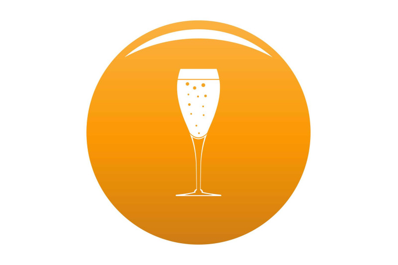 full-glass-icon-vector-orange