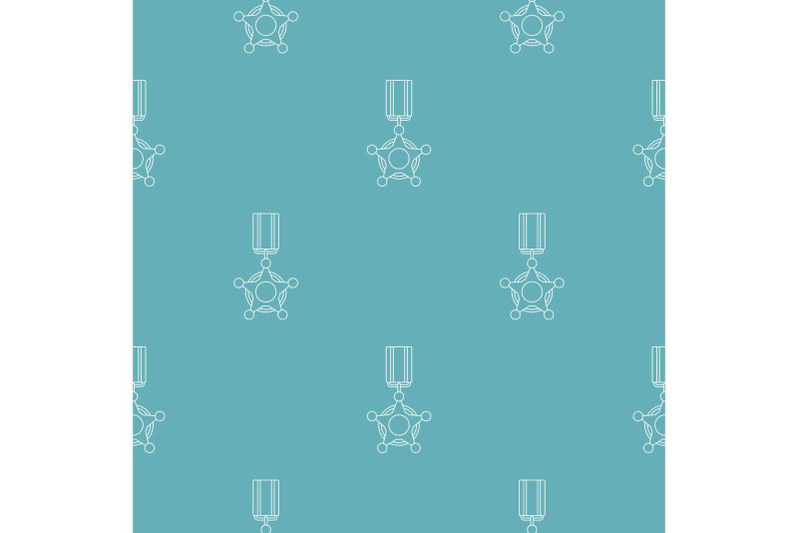 medal-pattern-vector-seamless