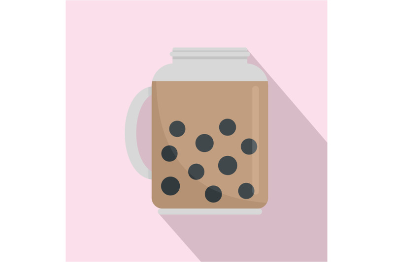 taiwan-jar-cocktail-icon-flat-style