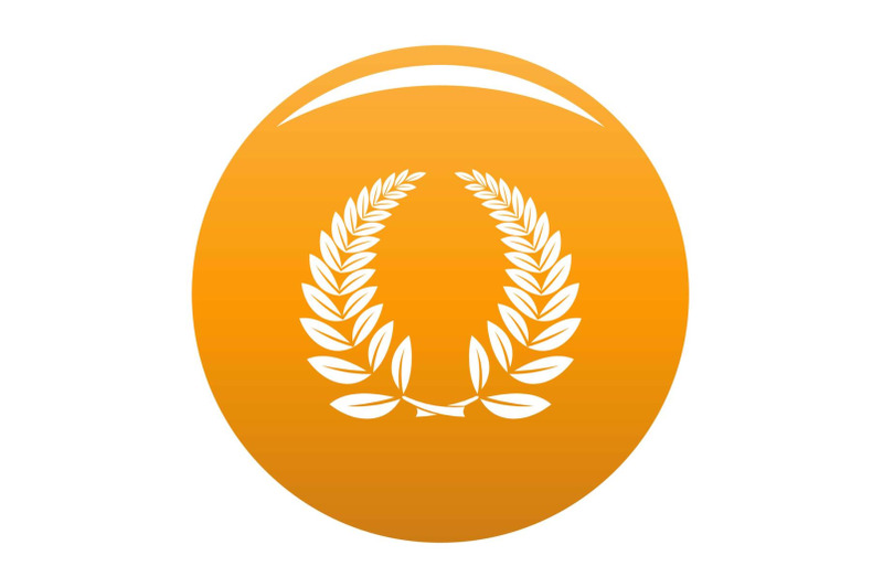 laurel-wreath-icon-vector-orange