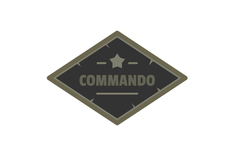 commando-icon-logo-flat-style