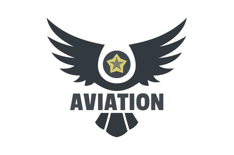 aviation-icon-logo-flat-style