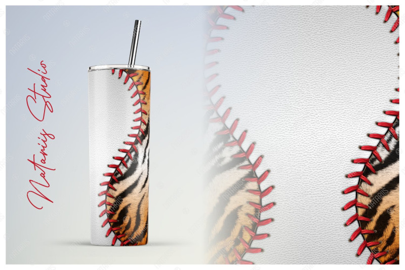 2-baseball-tiger-print-patterns-for-20oz-skinny-tumbler