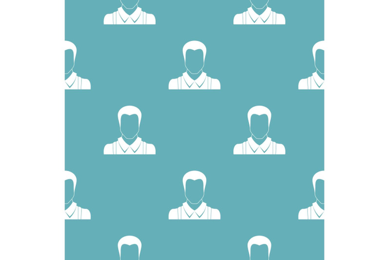 worker-avatar-pattern-vector-seamless