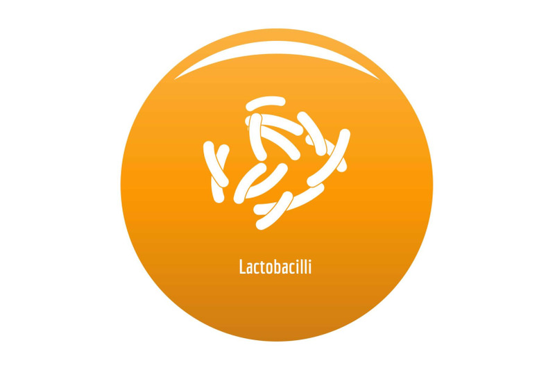 lactobacilli-icon-vector-orange