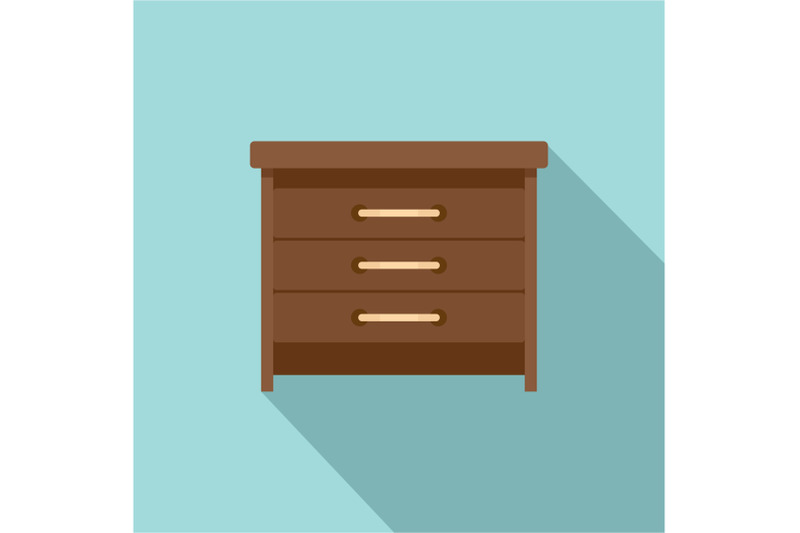 drawers-icon-flat-style