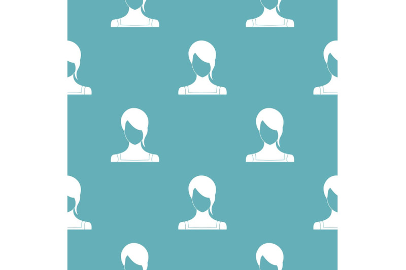 girl-avatar-pattern-vector-seamless