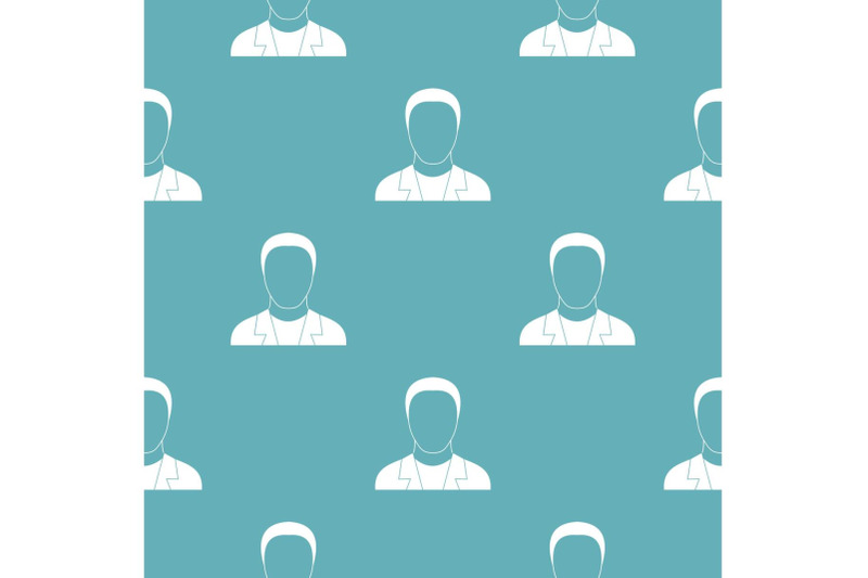 man-avatar-pattern-vector-seamless