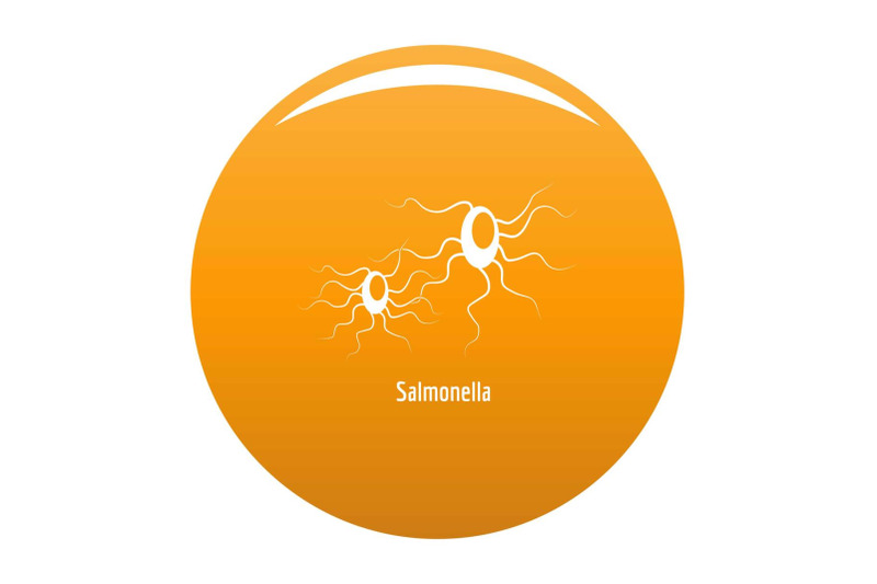 salmonella-icon-vector-orange