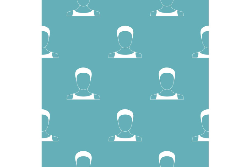 man-user-pattern-vector-seamless