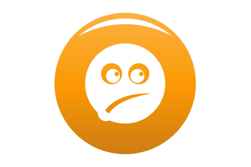smile-icon-vector-orange
